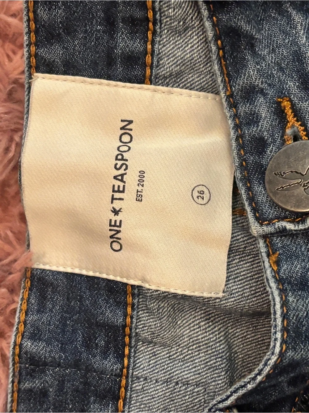 One Teaspoon Women’s Medium Blue Relaxed Denim Jeans